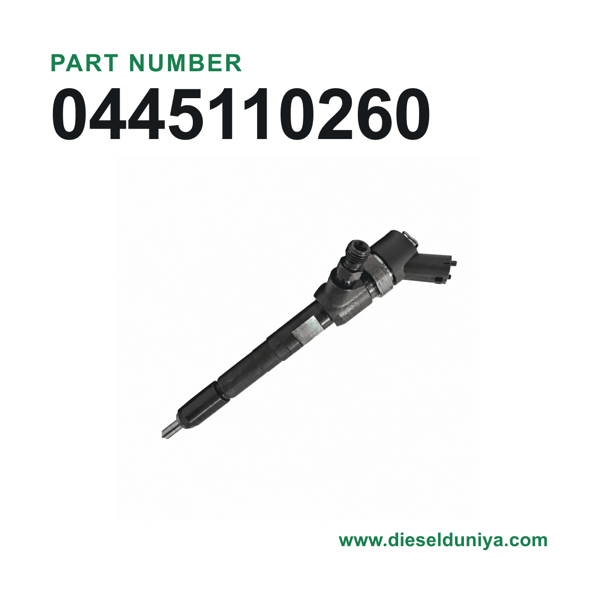 Bosch CRDI Diesel Fuel Injector 0445110260
