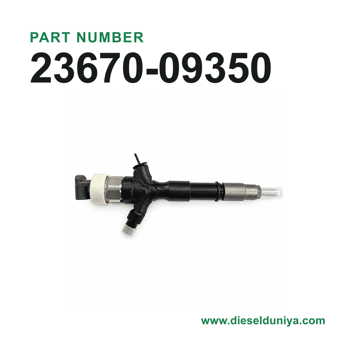 Denso/Toyota CRDI Diesel Fuel Injector 23670-09350