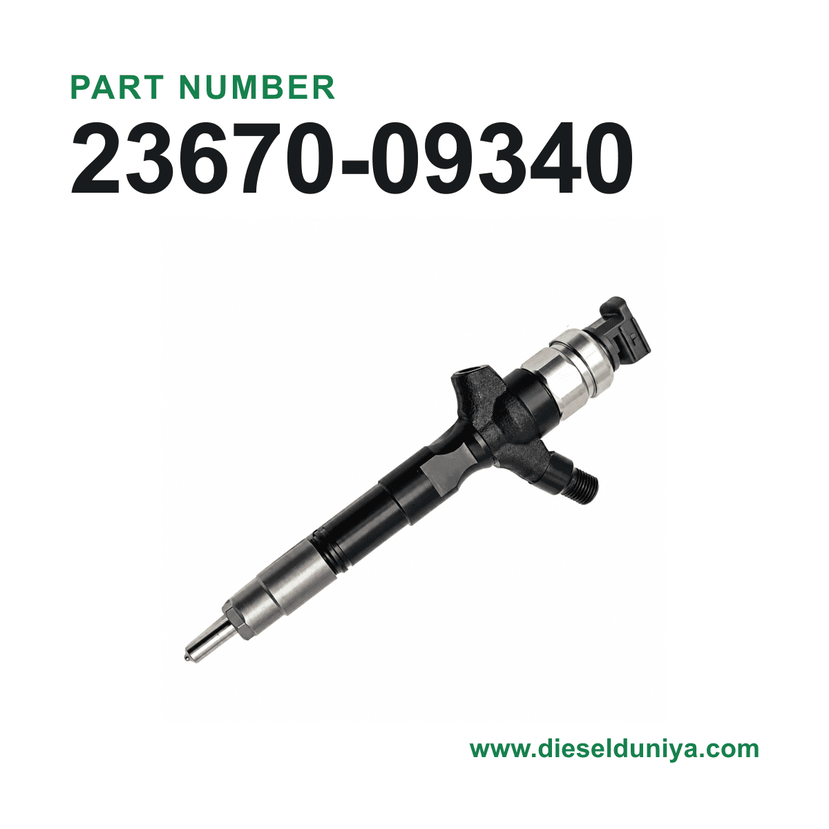 Denso/Toyota CRDI Diesel Fuel Injector 23670-09340