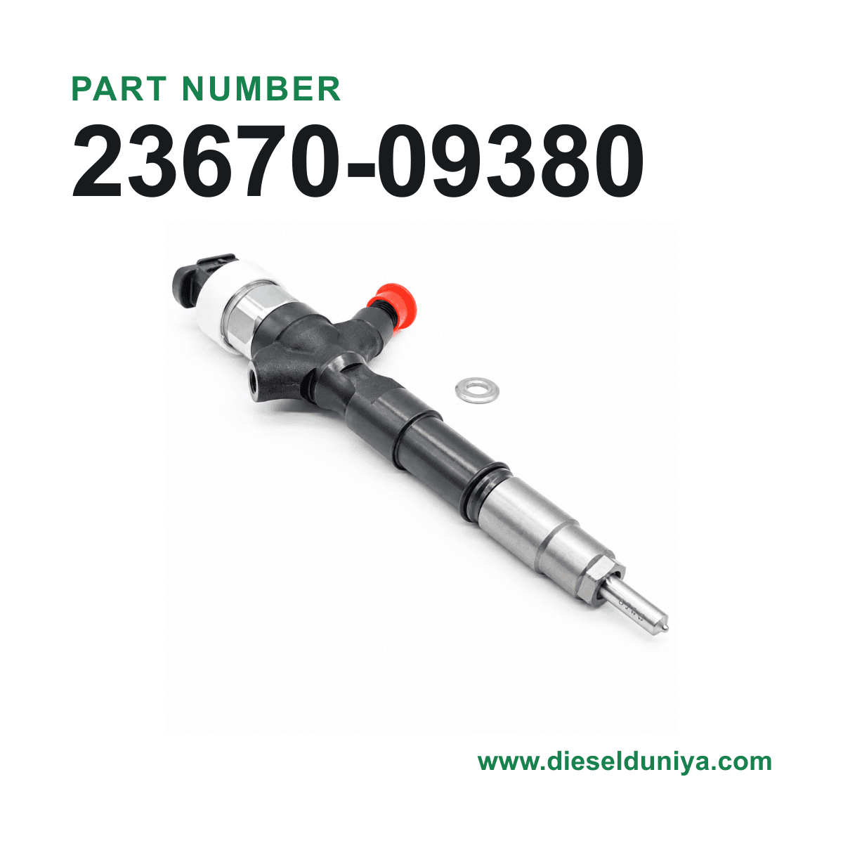 Denso/Toyota CRDI Diesel Fuel Injector 23670-09380