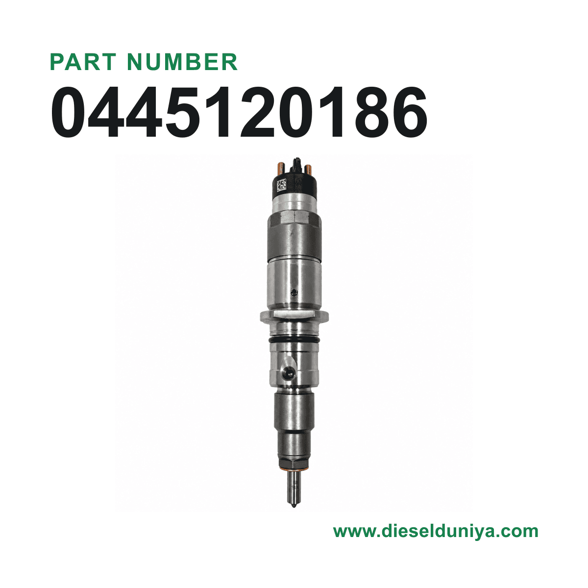 Bosch CRDI Diesel Fuel Injector 0445120186