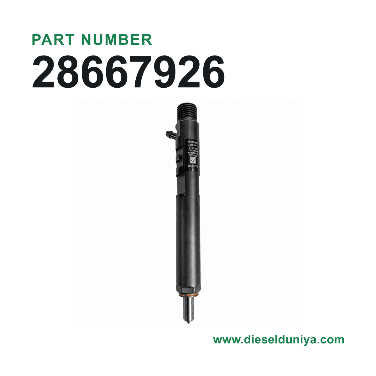 Delphi CRDI Diesel Fuel Injector 28667926