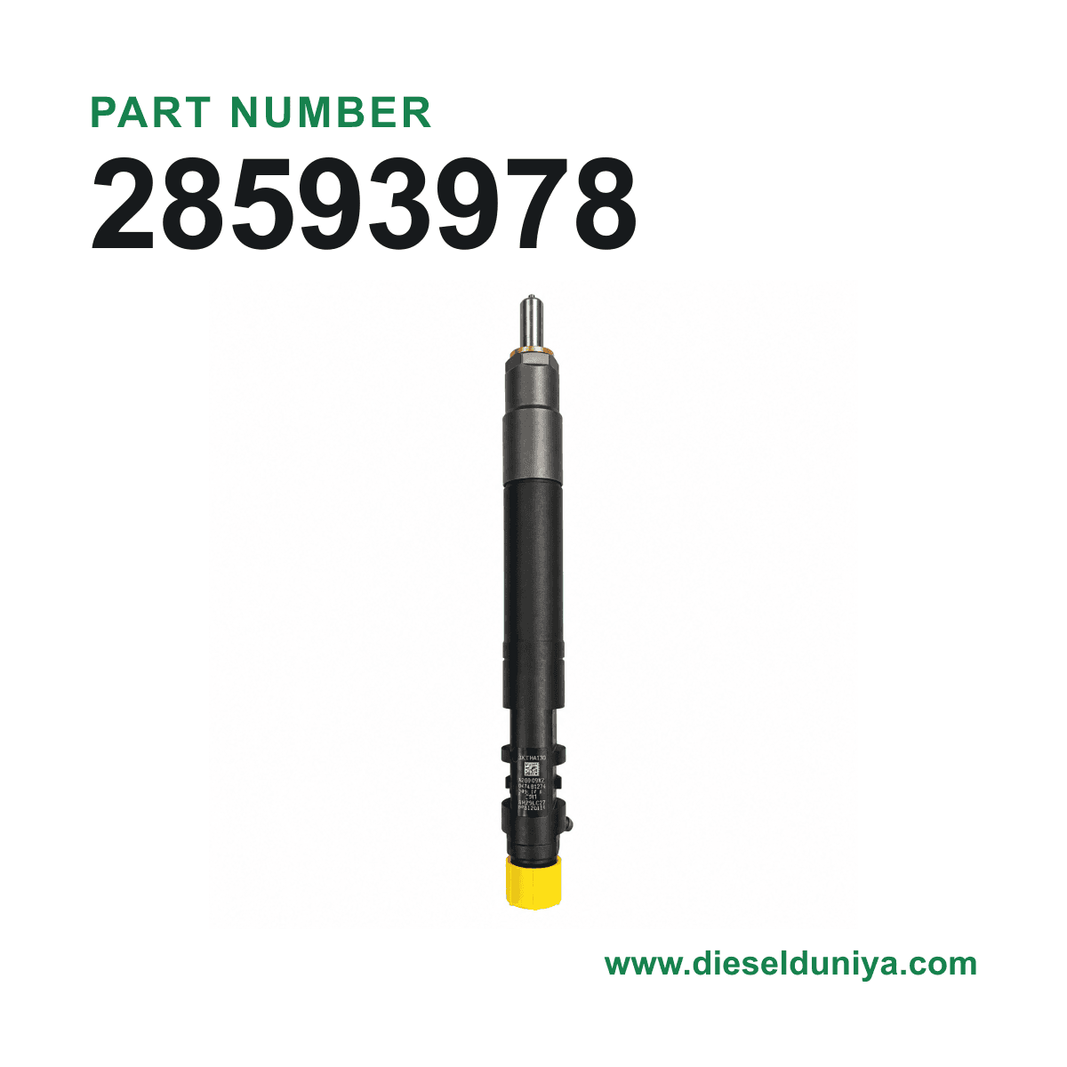 Delphi CRDI Diesel Fuel Injector 28593978