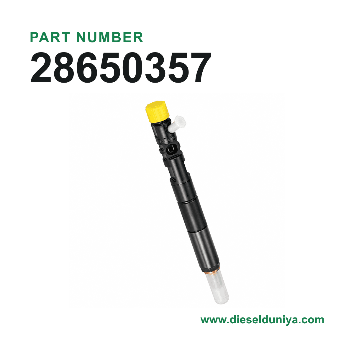 Delphi CRDI Diesel Fuel Injector 28650357