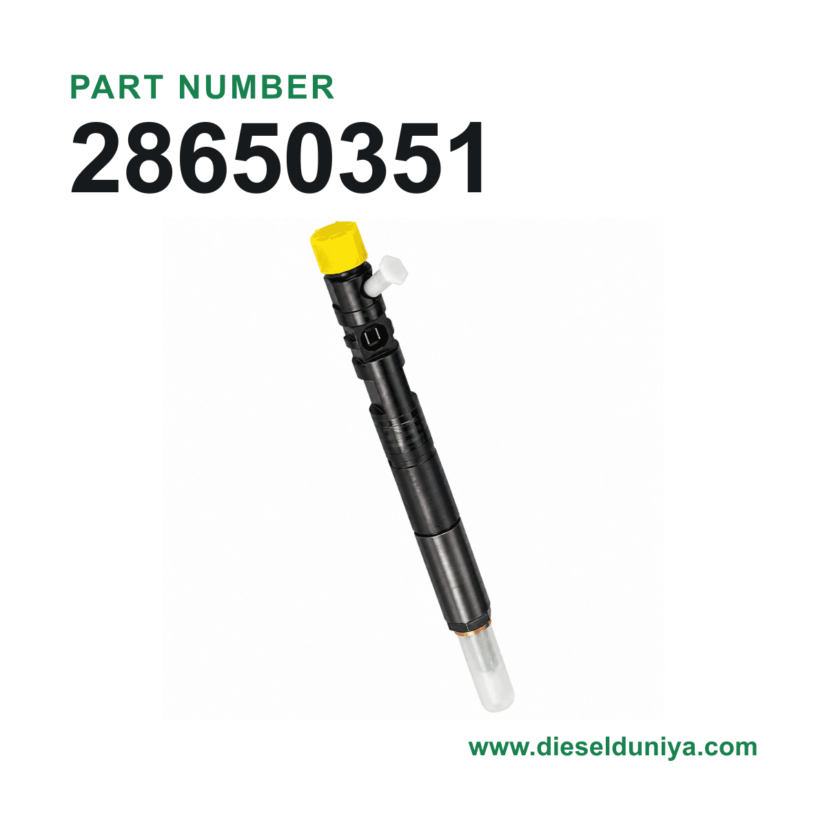 Delphi CRDI Diesel Fuel Injector 28650351