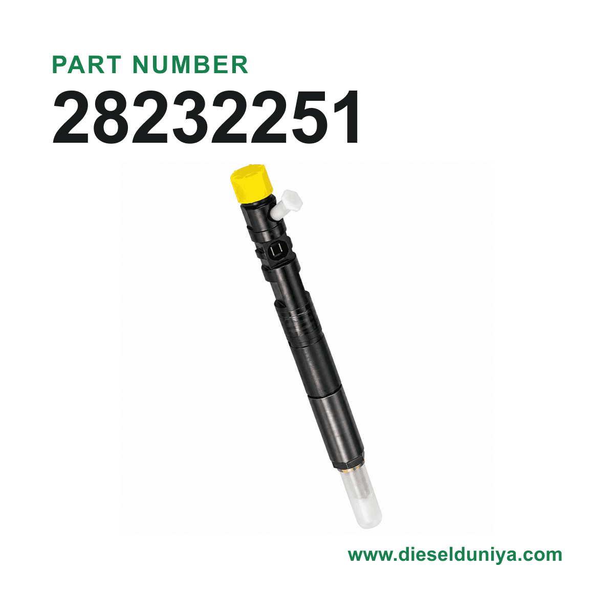 Delphi CRDI Diesel Fuel Injector 28232251