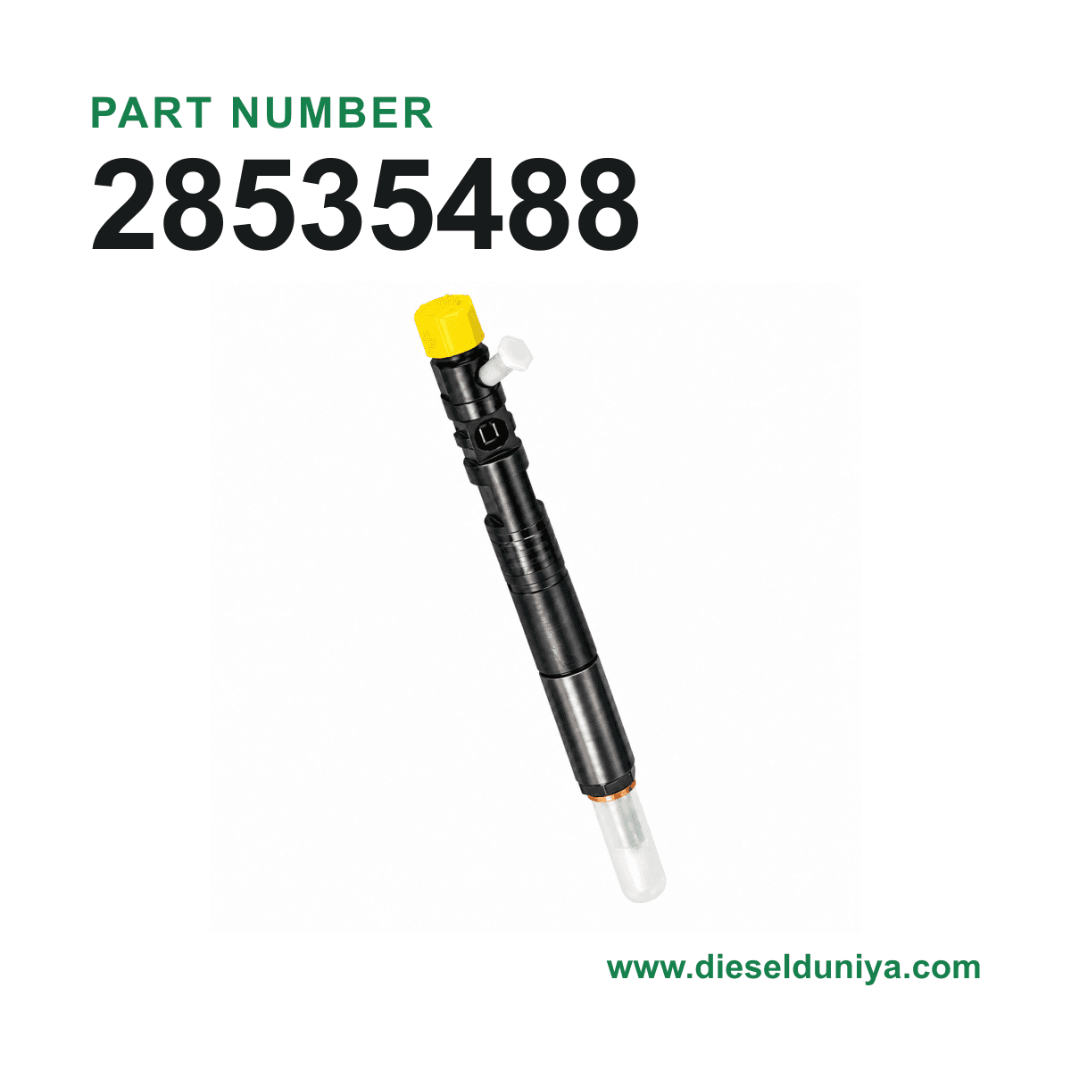 Delphi CRDI Diesel Fuel Injector 28535488
