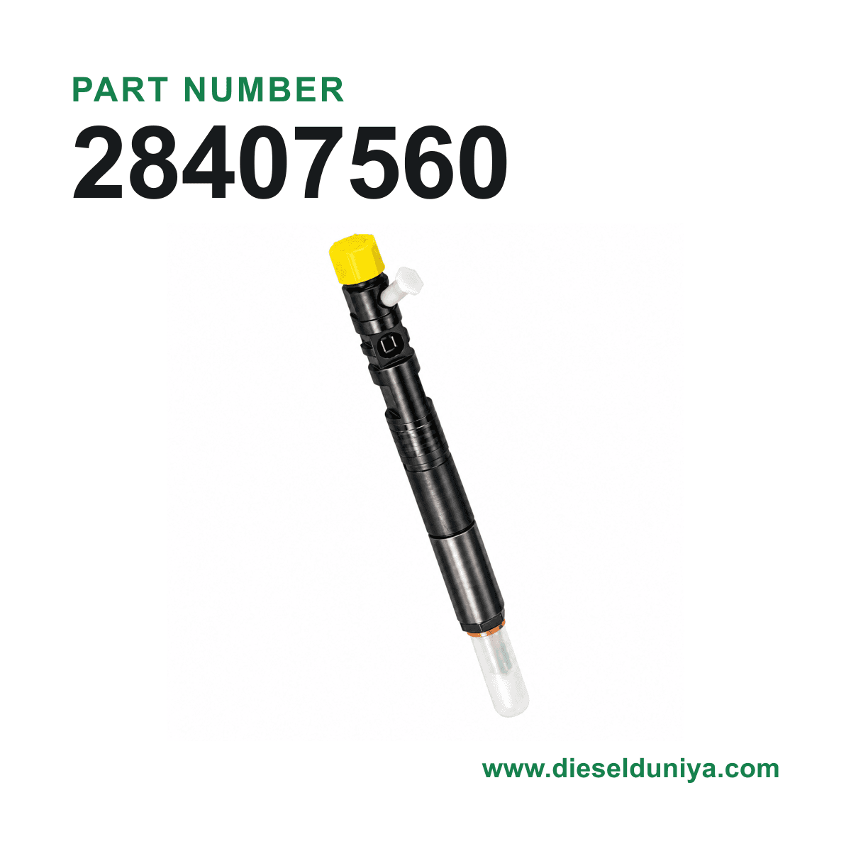 Delphi CRDI Diesel Fuel Injector 28407560