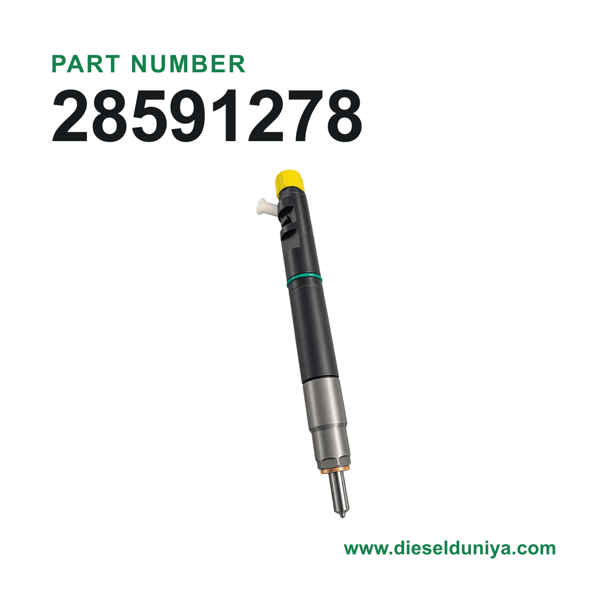 Common Rail Fuel Injector 28591278 for Tata Nexon 1.5L BS6