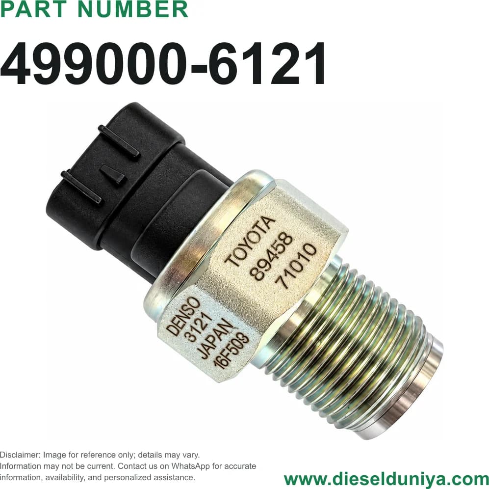 Denso Common Rail Pressure Sensor 499000-6121